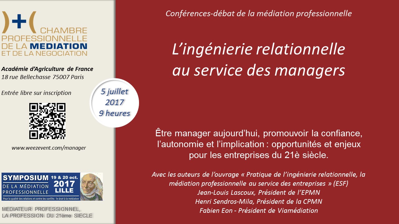 L’ingénierie relationnelle au service des managers et dirigeants d’entreprise